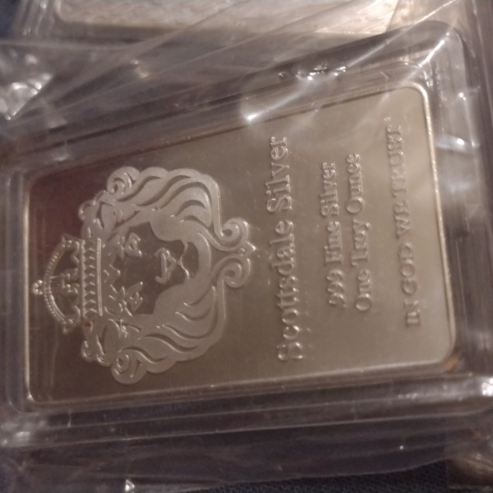 Scottsdale Silver Minted Plate Bars(2) - Picture 3 of 3